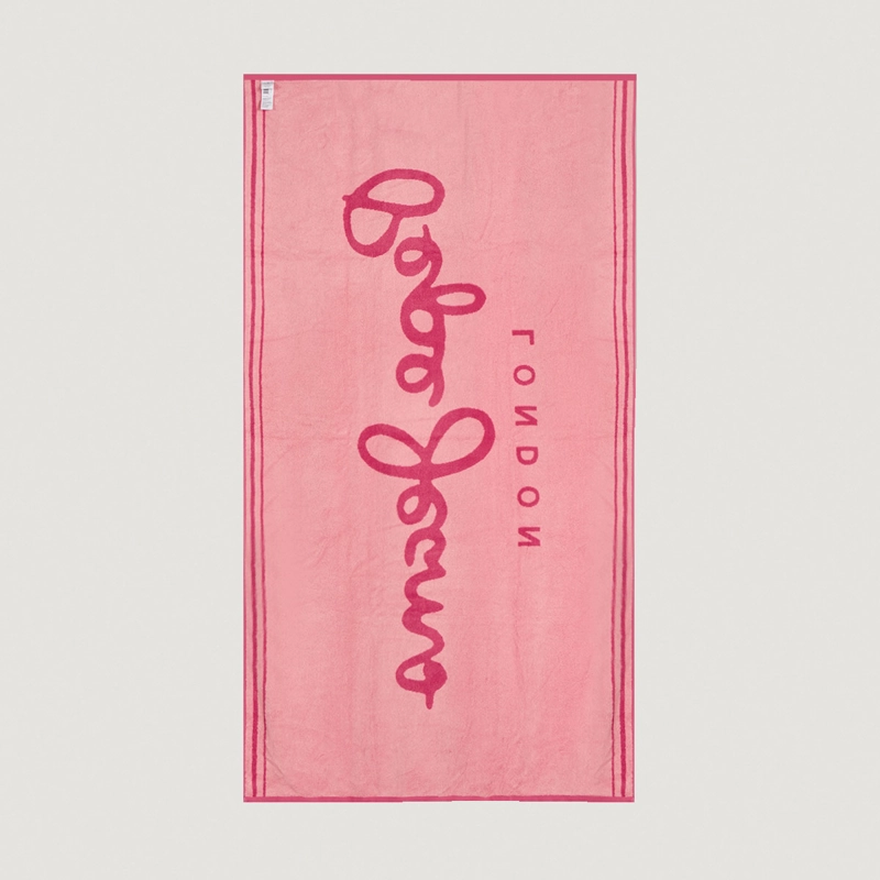 TOALLA DE PLAYA PEPE JEANS JACQUARD FUCSIA - 3