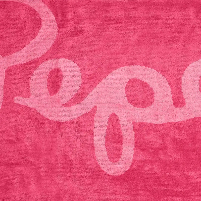TOALLA DE PLAYA PEPE JEANS JACQUARD FUCSIA - 5