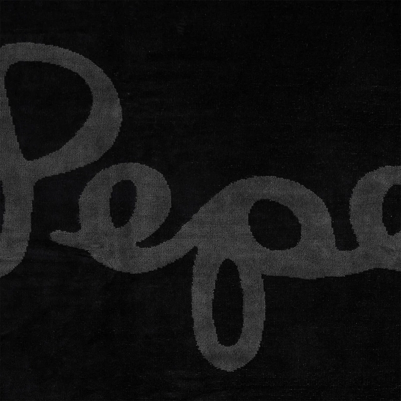 TOALLA DE PLAYA PEPE JEANS JACQUARD NEGRO - 5