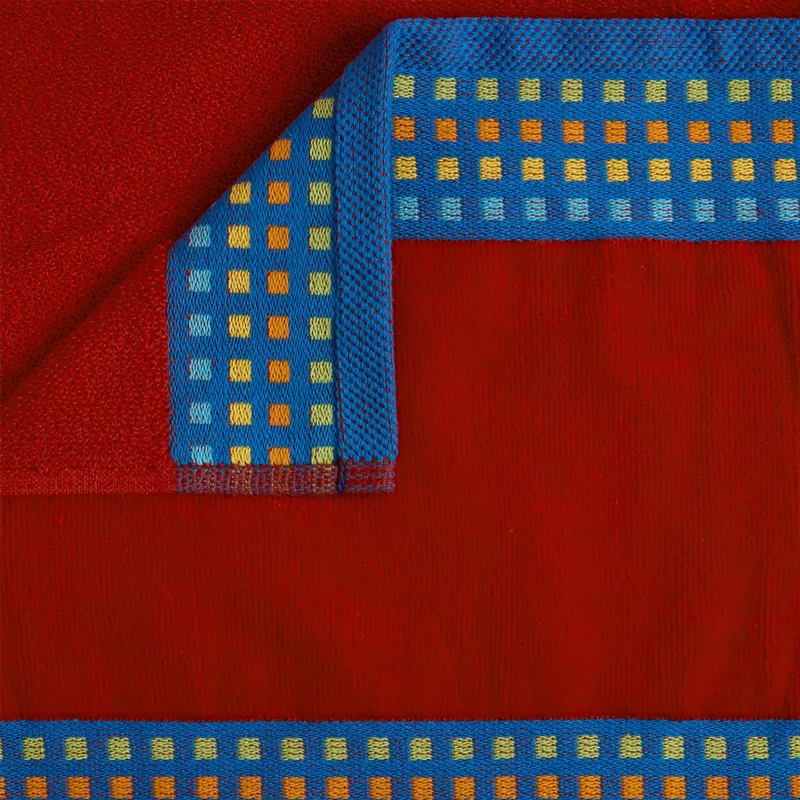 TOALLA DE PLAYA RIPLEY HOME ZANZIBAR ROJO  - 5