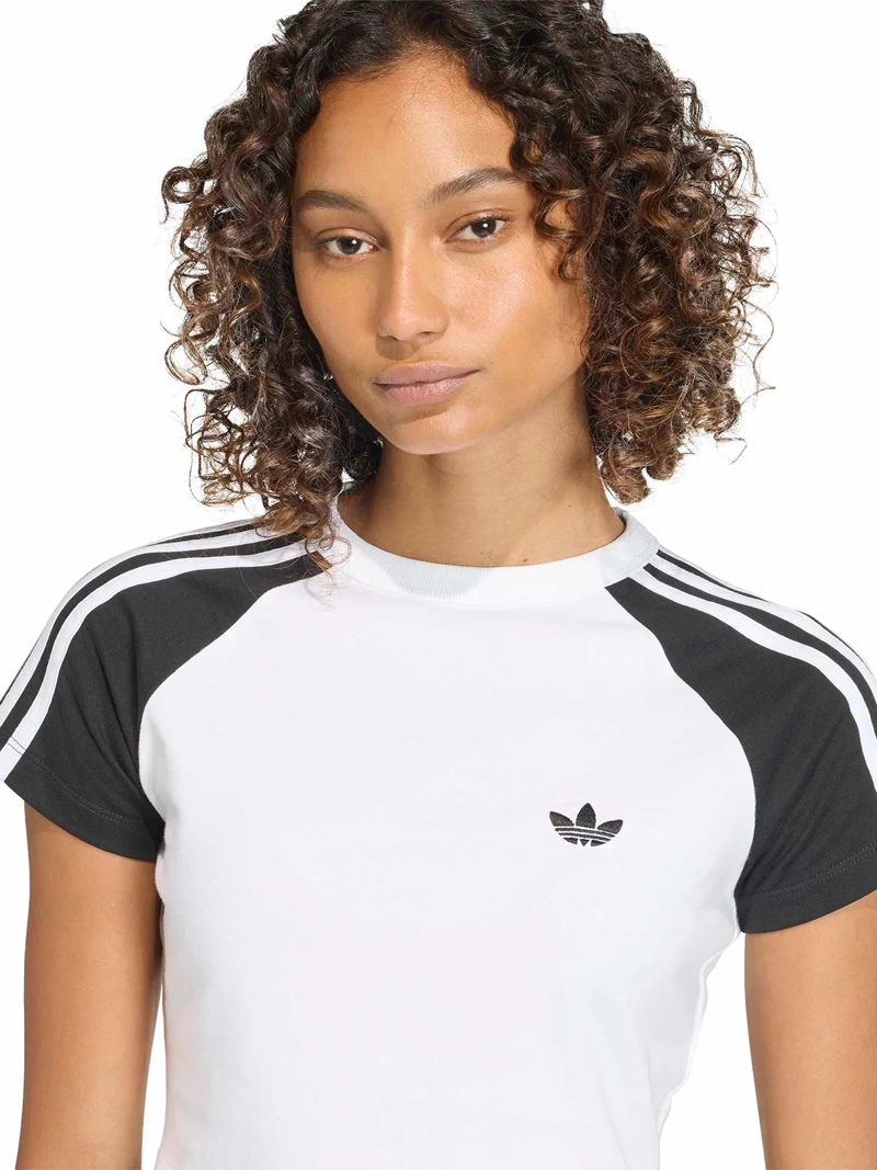 POLERA MUJER ADIDAS ALGODÓN BABY TEE - 4
