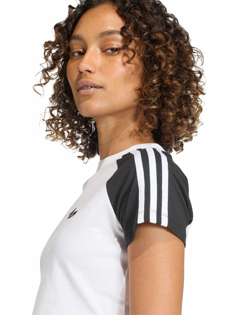 POLERA MUJER ADIDAS ALGODÓN BABY TEE - 5