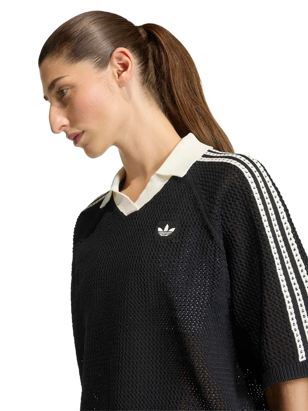 POLERA MUJER ADIDAS TEJIDO CROCHET - 5