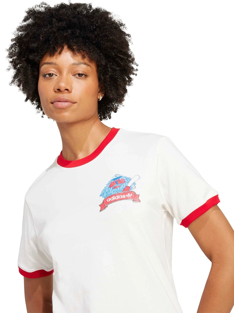 POLERA MUJER ADIDAS ALGODÓN LIONS TEE - 4