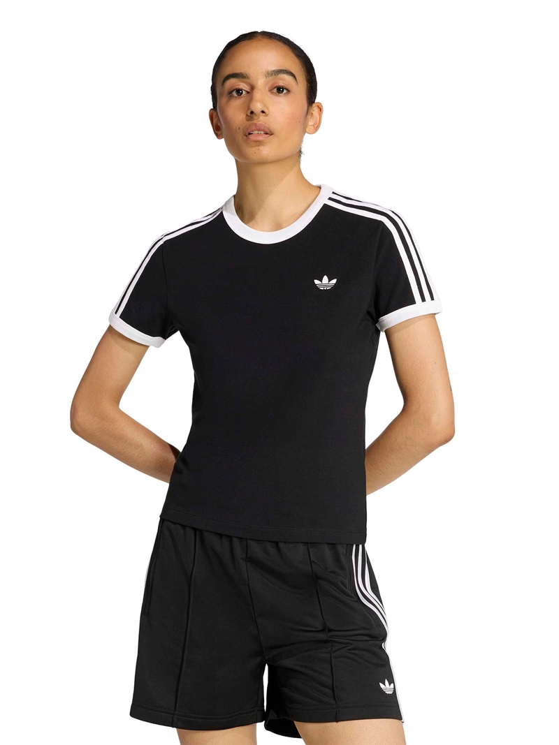 POLERA MUJER ADIDAS ALGODÓN 3S TEE SLIM