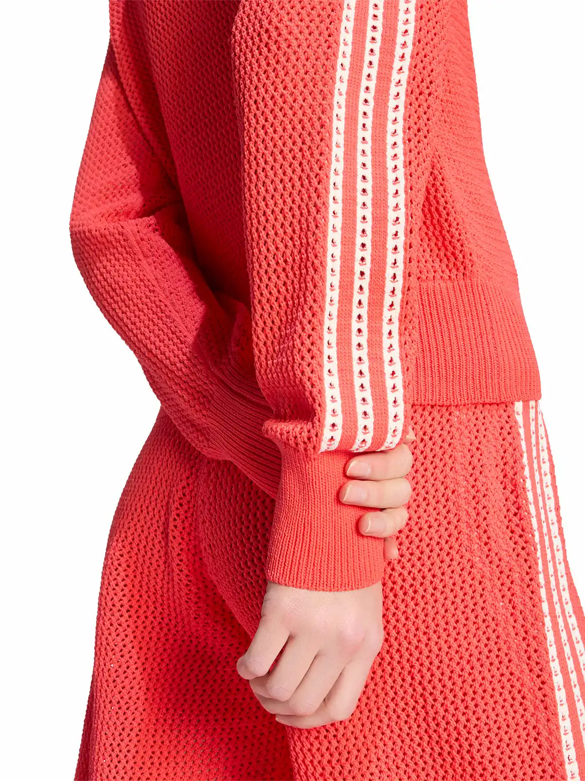 POLERÓN MUJER ADIDAS TEJIDO CROCHET - 4