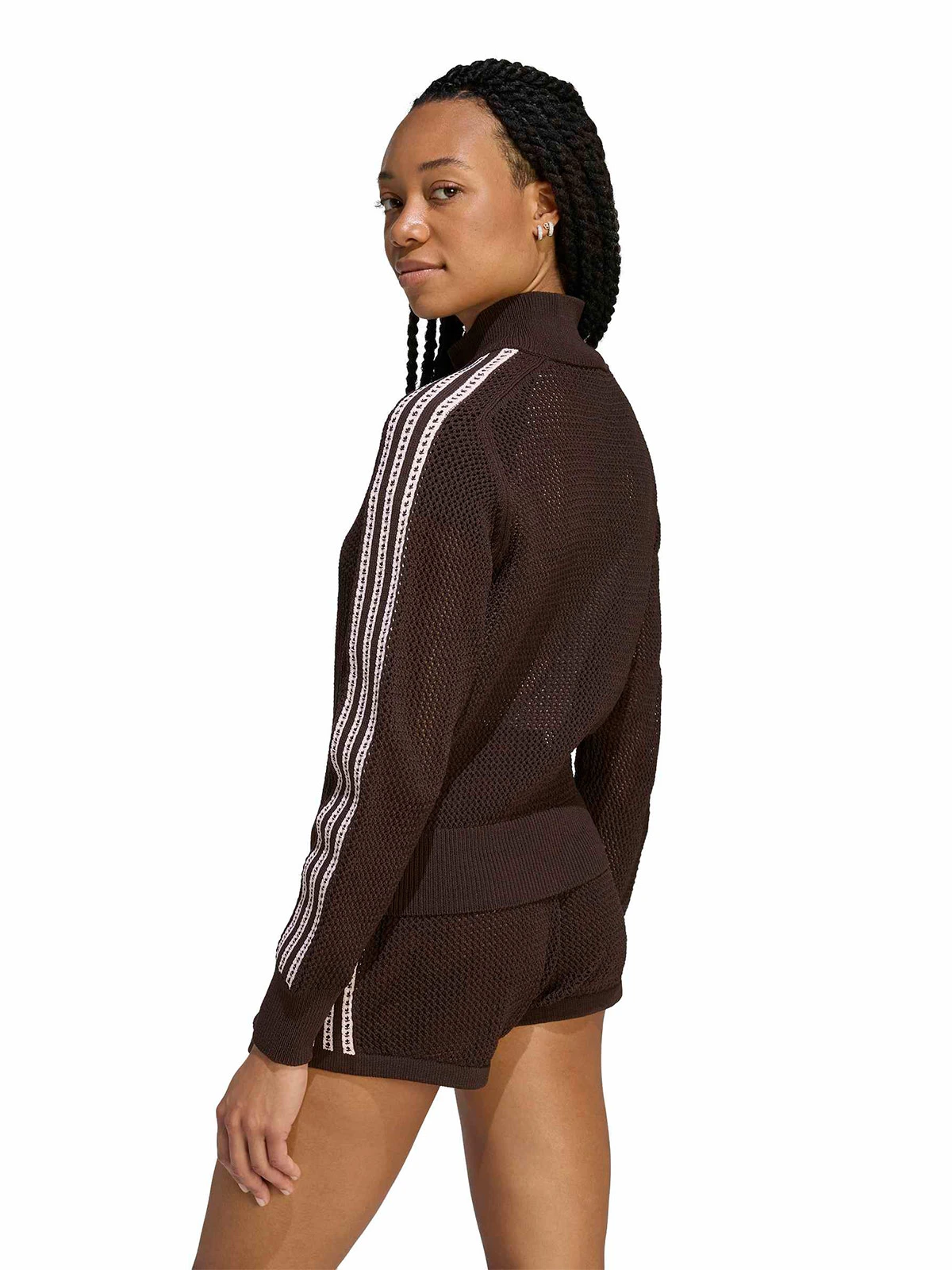 POLERÓN MUJER ADIDAS TEJIDO CROCHET - 3