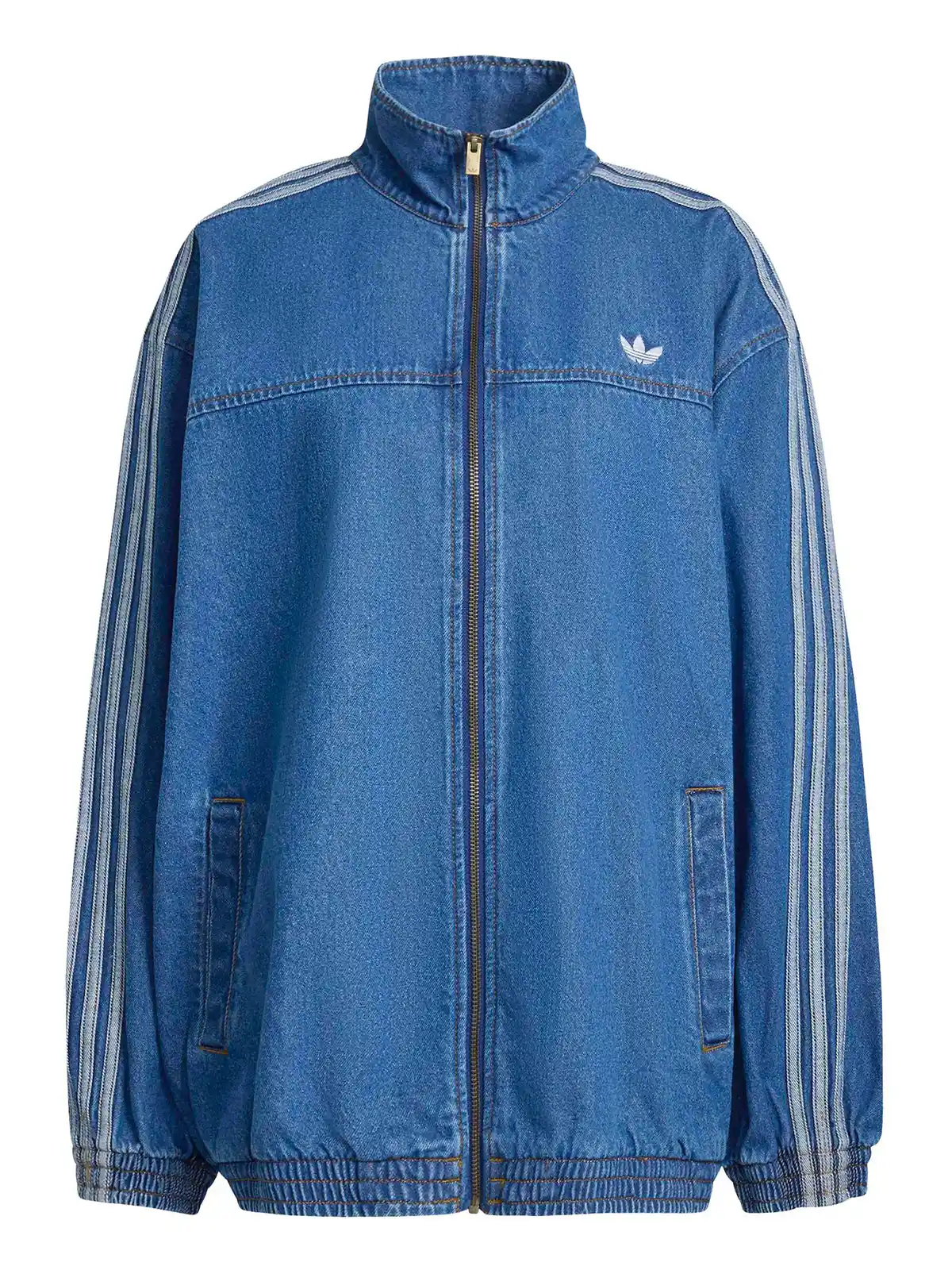 POLERÓN MUJER ADIDAS ALGODÓN TEJIDO DENIM - 6
