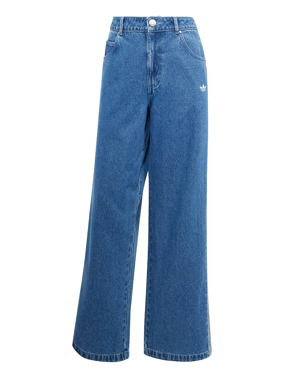 JEANS MUJER ADIDAS ALGODÓN 3 TIRAS - 6