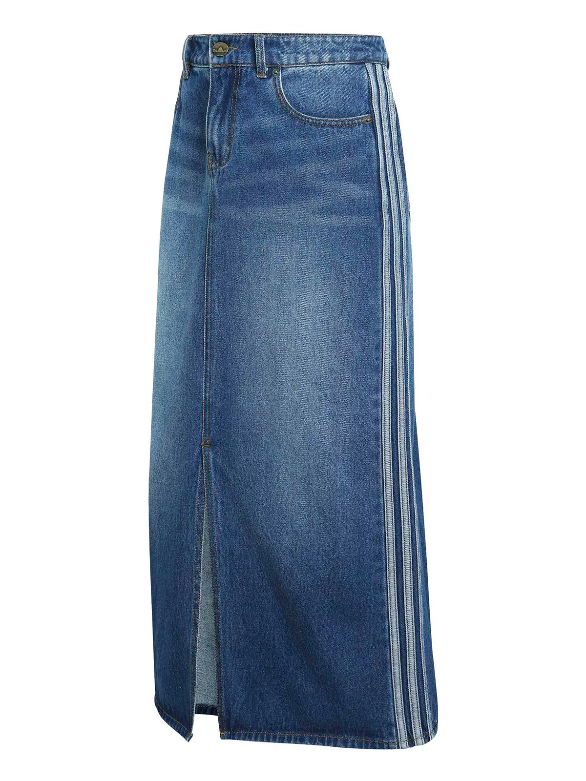 FALDA MUJER ADIDAS DENIM LÁPIZ 3 RAYAS - 6