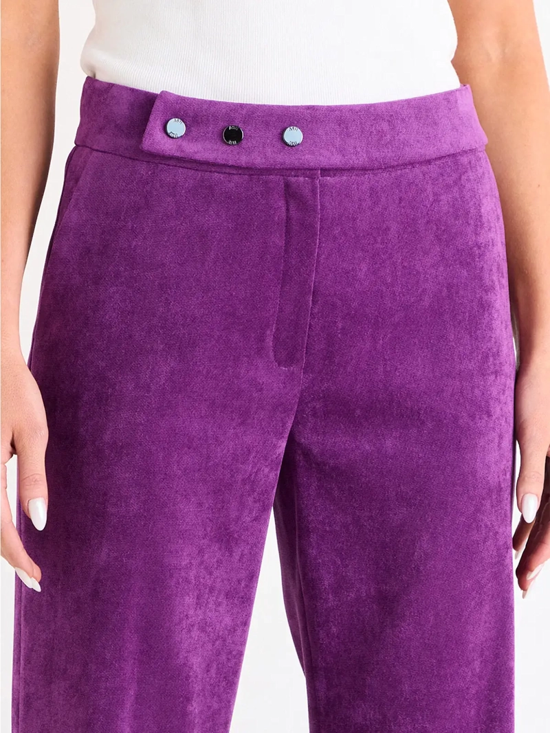 PANTALÓN MUJER ASH PINZAS Y BOLSILLOS - 4