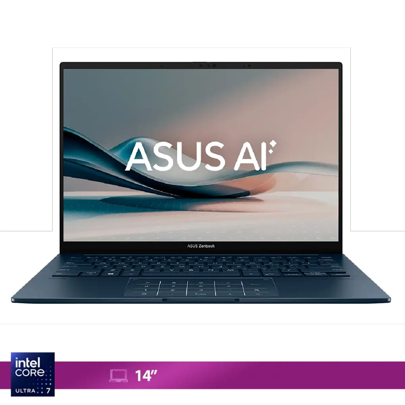NOTEBOOK ASUS ZENBOOK 14 UX3405CA-SU931W INTEL CORE ULTRA 7 16GB RAM 1TB SSD 14” - 1