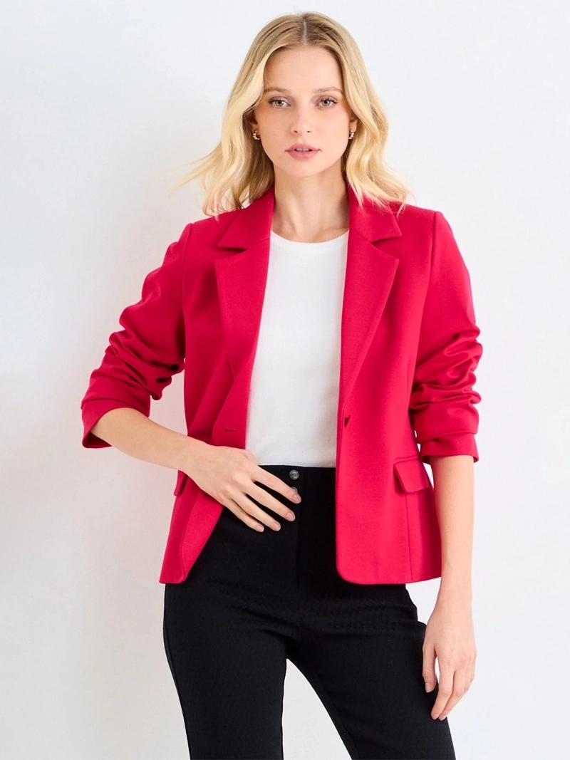 ASH BLAZER MUJER ASH LISO SOLAPA CLÁSICA