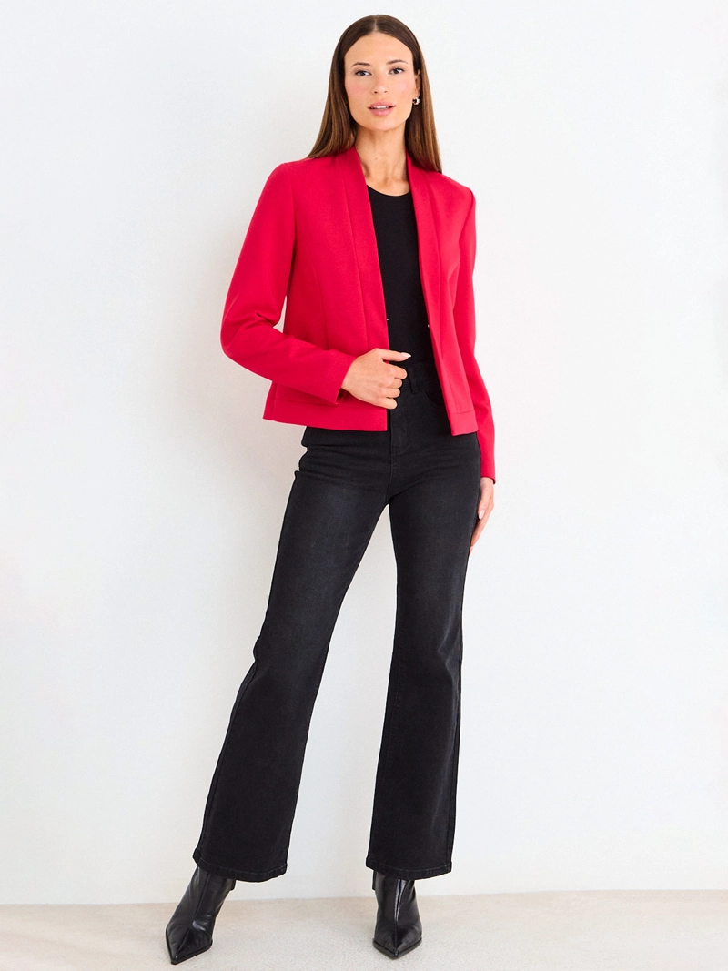 ASH BLAZER MUJER ASH MANGA LARGA SIN SOLAPA