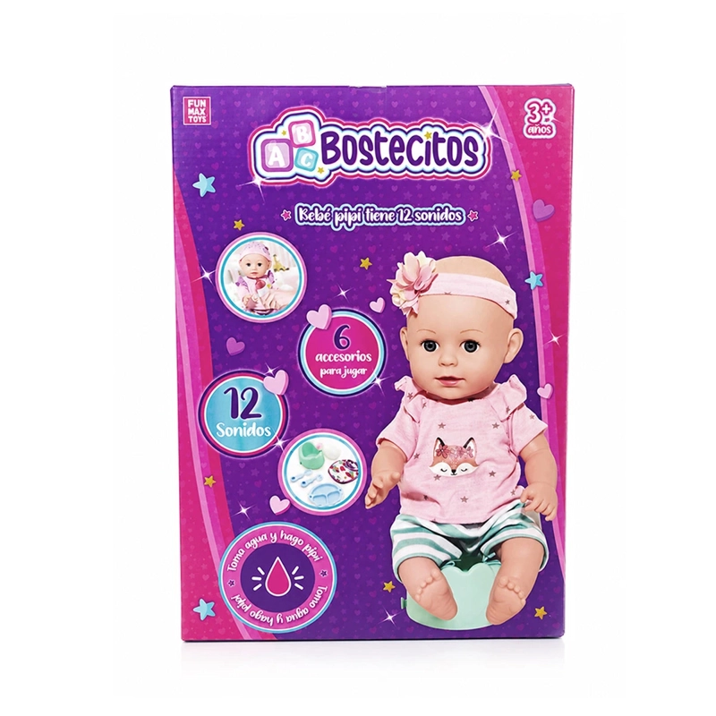 MUÑECA BOSTECITOS ABC PIPI ACCESORIOS 12 SONIDOS - 2