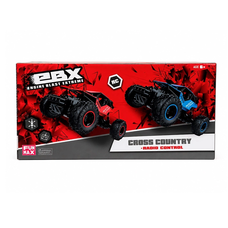 AUTO RADIO CONTROLADO EBX OFF ROAD CROSS COUNTRY 1:14 - 3