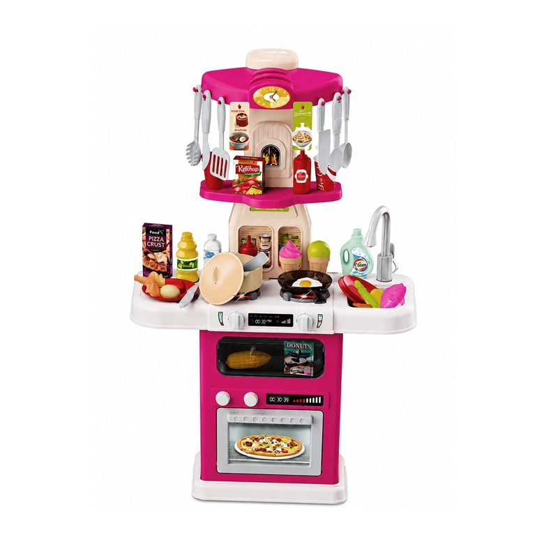 JUGUETE DE COCINA HARVEST ROLEPLAY COCINA LUZ Y SONIDO 64 PZS - 1