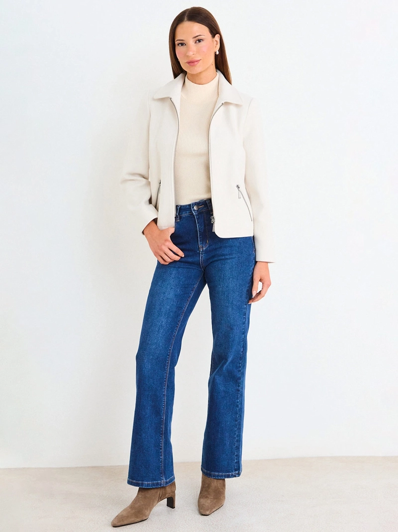 CHAQUETA MUJER ASH CORTA CAMISERO - 1