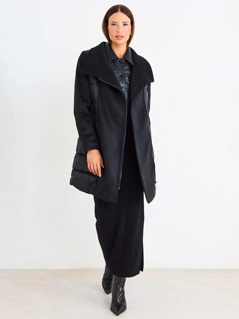 ASH PARKA MUJER ASH CUELLO ALTO LISA