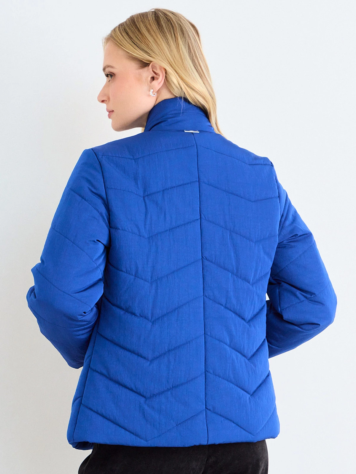 PARKA MUJER ASH CUELLO ALTO LISA ACOLCHADO - 4