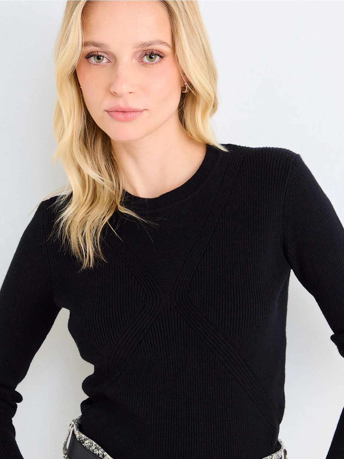 SWEATER MUJER ASH TEJIDA RIB - 5