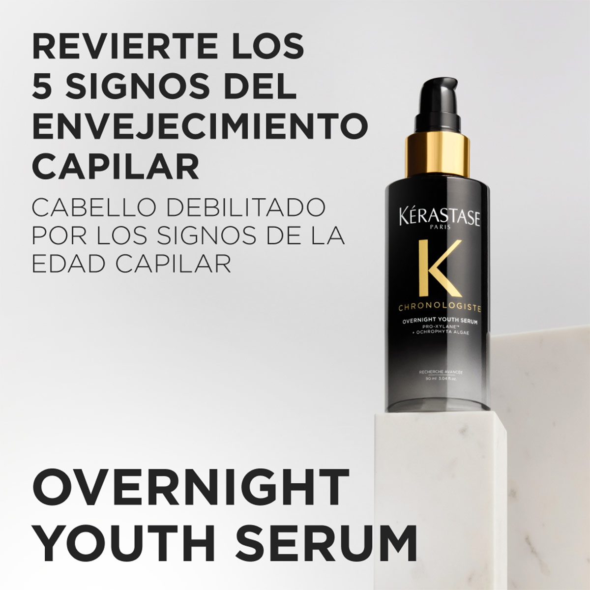 SÉRUM NOCTURNO REVITALIZANTE KERASTASE OVERNIGHT YOUTH SERUM CHRONOLOGISTE 30 ML - 2