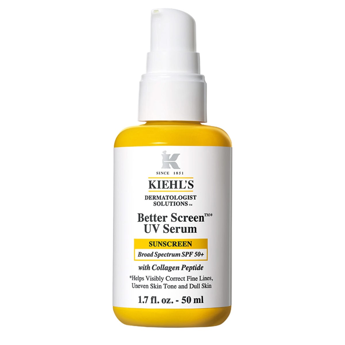 PROTECTOR SOLAR KIEHL'S BETTER SCREEN UV SERUM SPF 50+ UVA/UVB 50ML  - 1