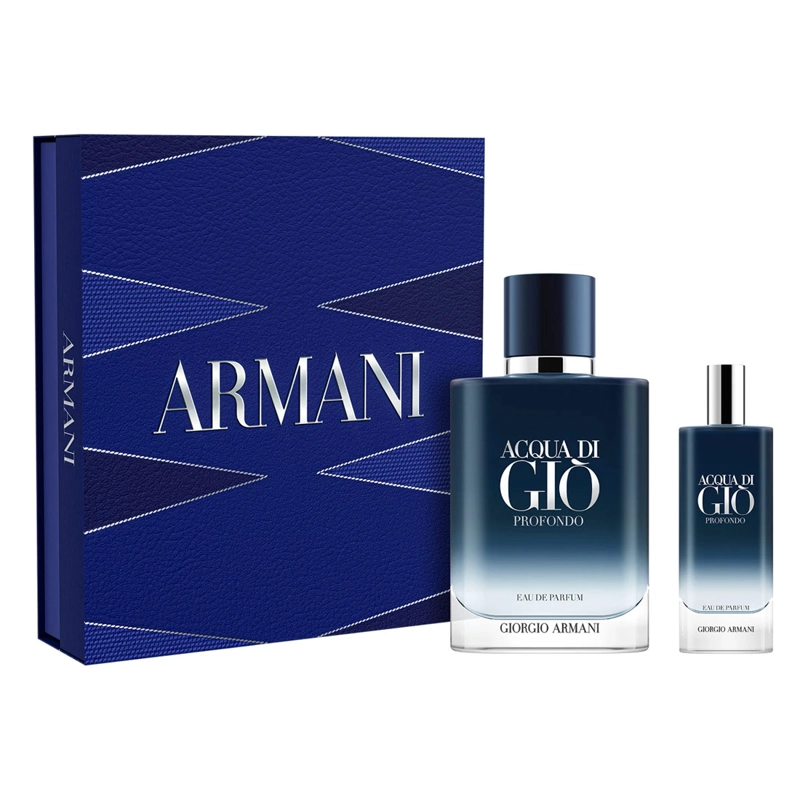 SET PERFUME GIORGIO ARMANI ACQUA DI GIÒ PROFONDO HOMBRE EDP 100 ML + 15 ML - 2