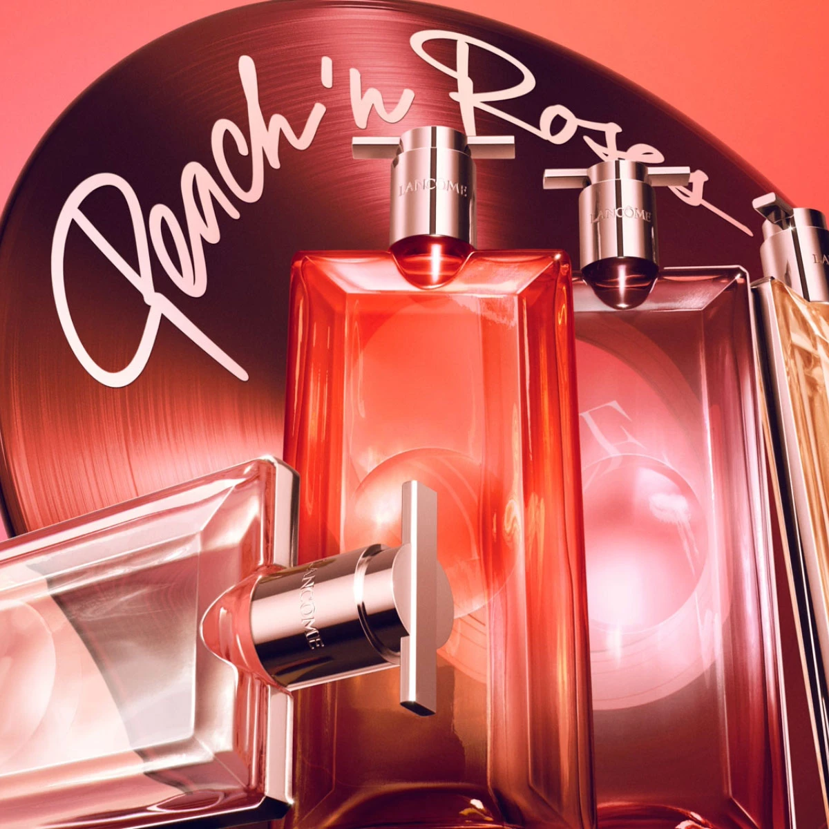 PERFUME LANCÔME IDÔLE PEACH N'ROSES MUJER EDP 100 ML - 5