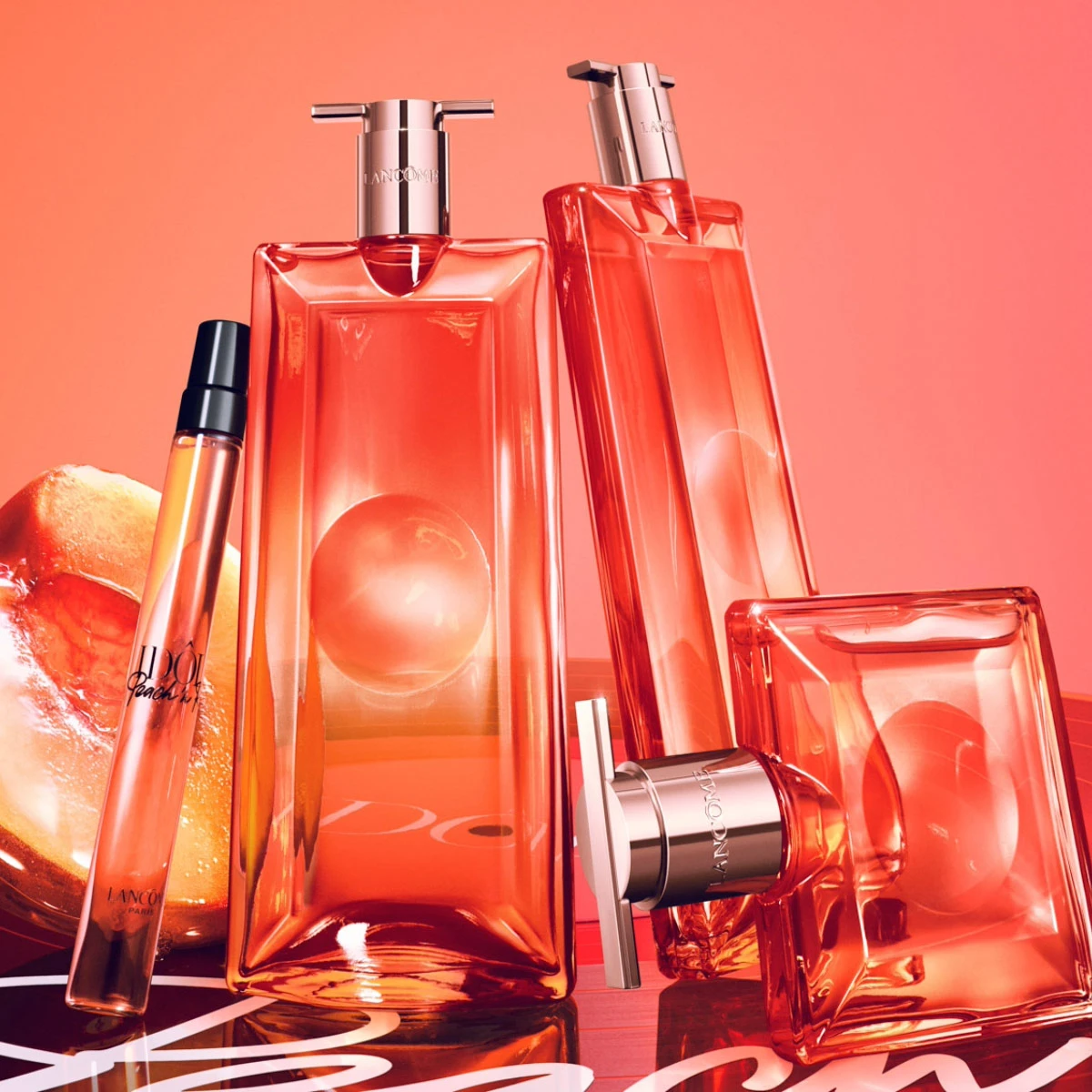 PERFUME LANCÔME IDÔLE PEACH N'ROSES MUJER EDP 25ML - 6
