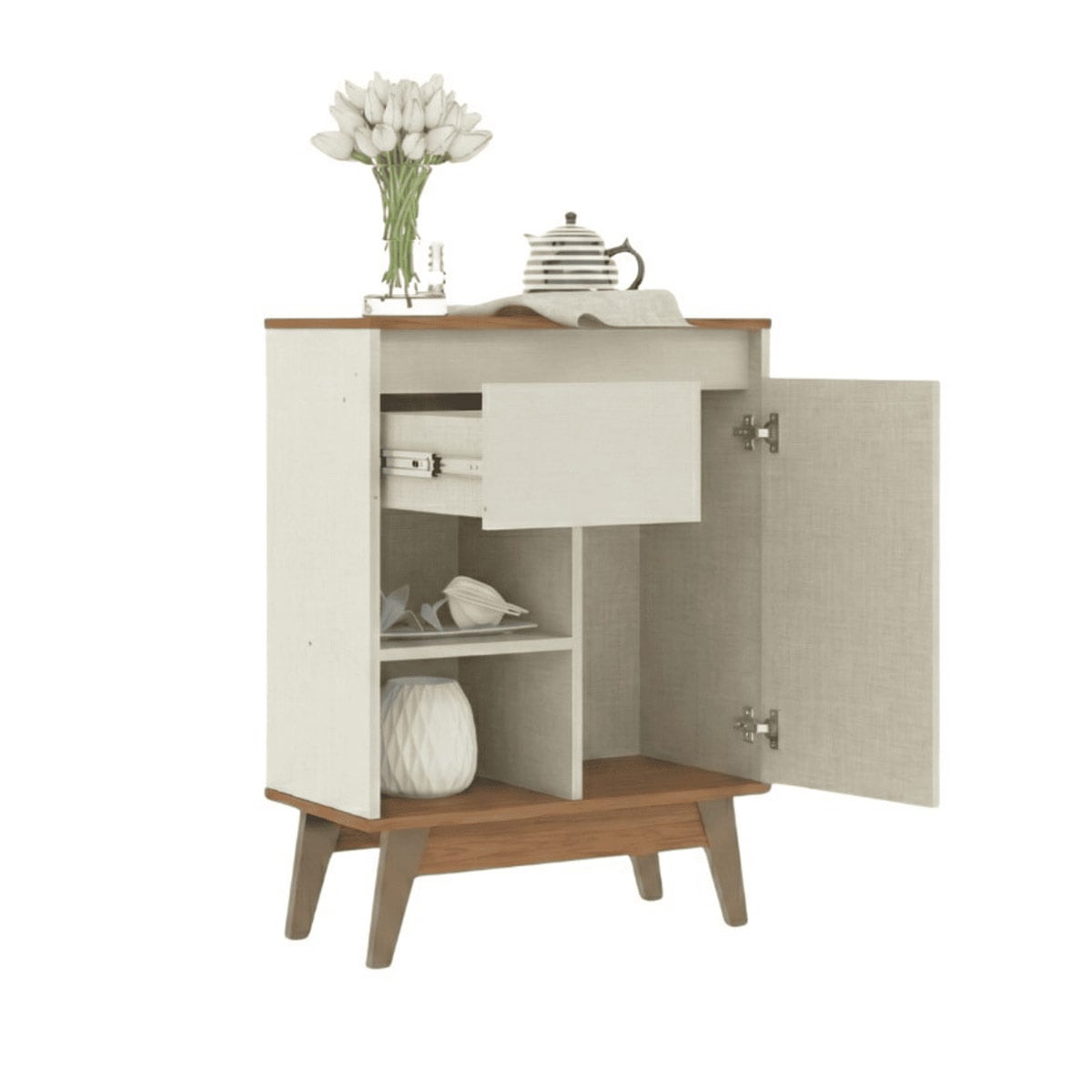 BUFFET EXIT MARSALA 1 PUERTA 1 CAJÓN BEIGE - 3