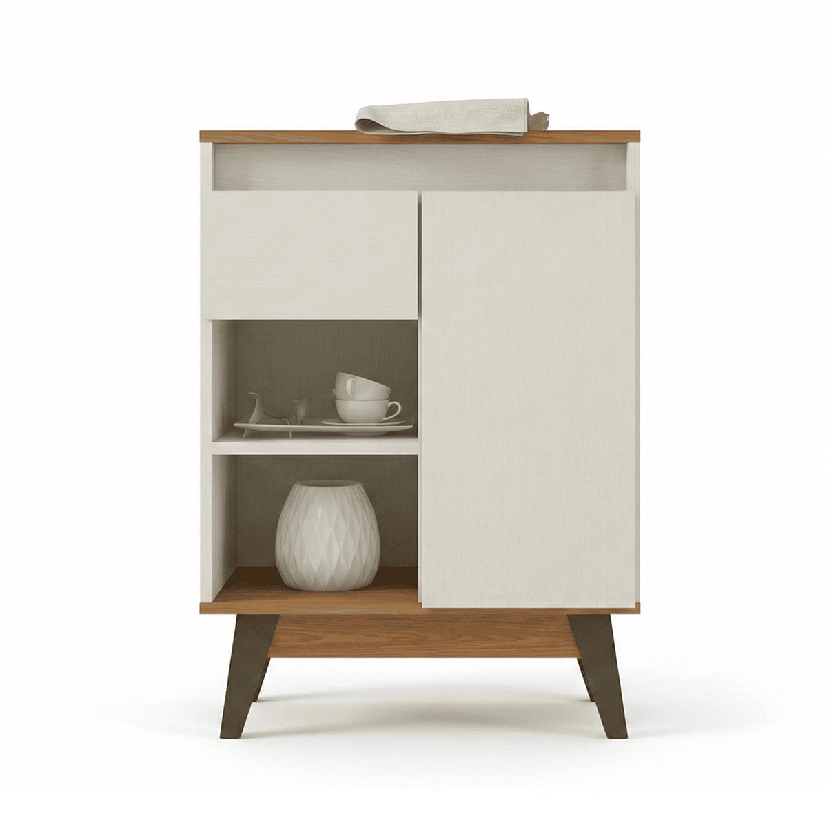 BUFFET EXIT MARSALA 1 PUERTA 1 CAJÓN BEIGE - 4