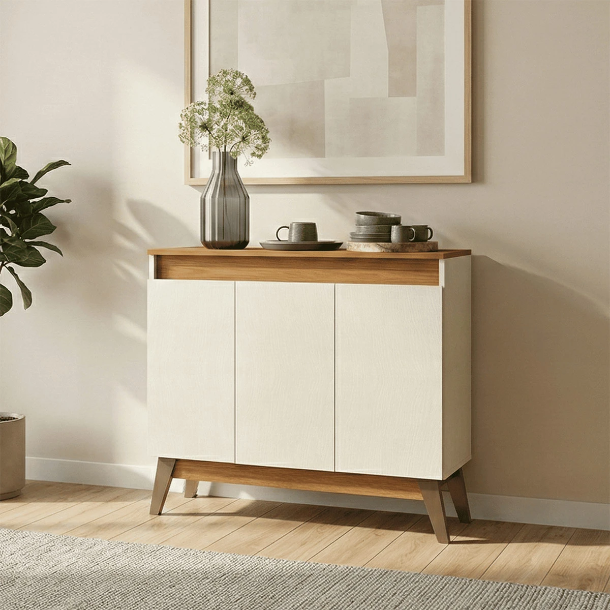 BUFFET EXIT TREVISO 3 PUERTA BEIGE - 1