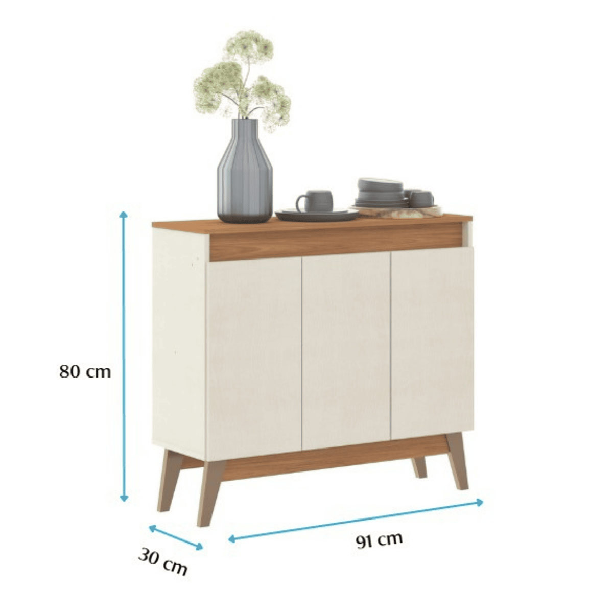 BUFFET EXIT TREVISO 3 PUERTA BEIGE - 5