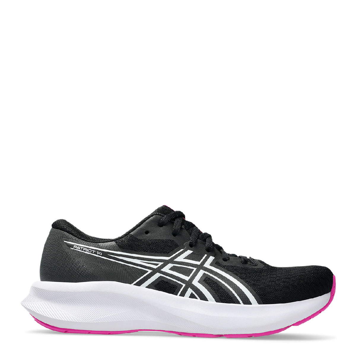 ZAPATILLAS MUJER ASICS RUNNING NEGRO PATRIOT 14 - 1