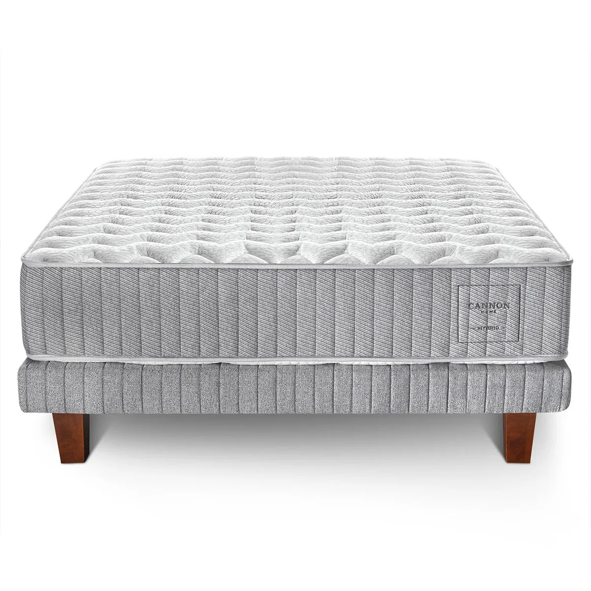 CAMA EUROPEA CANNON HYDRID COTTON 2 PLAZAS - 5