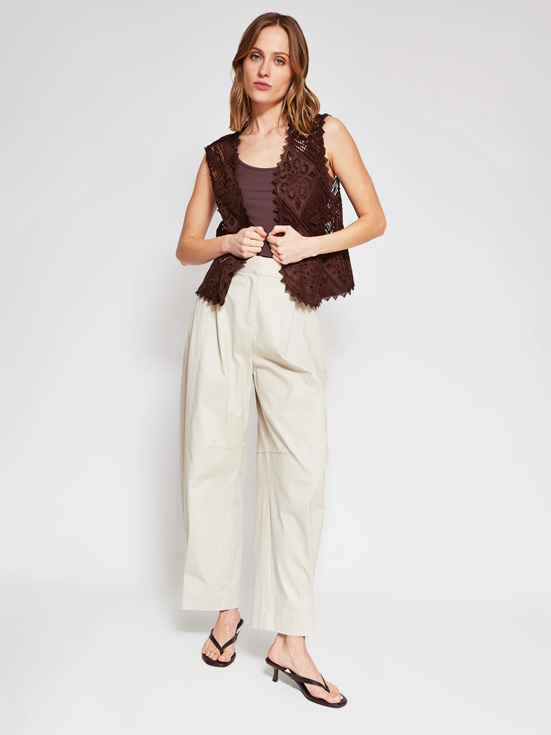 BLAZER MUJER MARQUIS SUEDE ROMBOS - 4