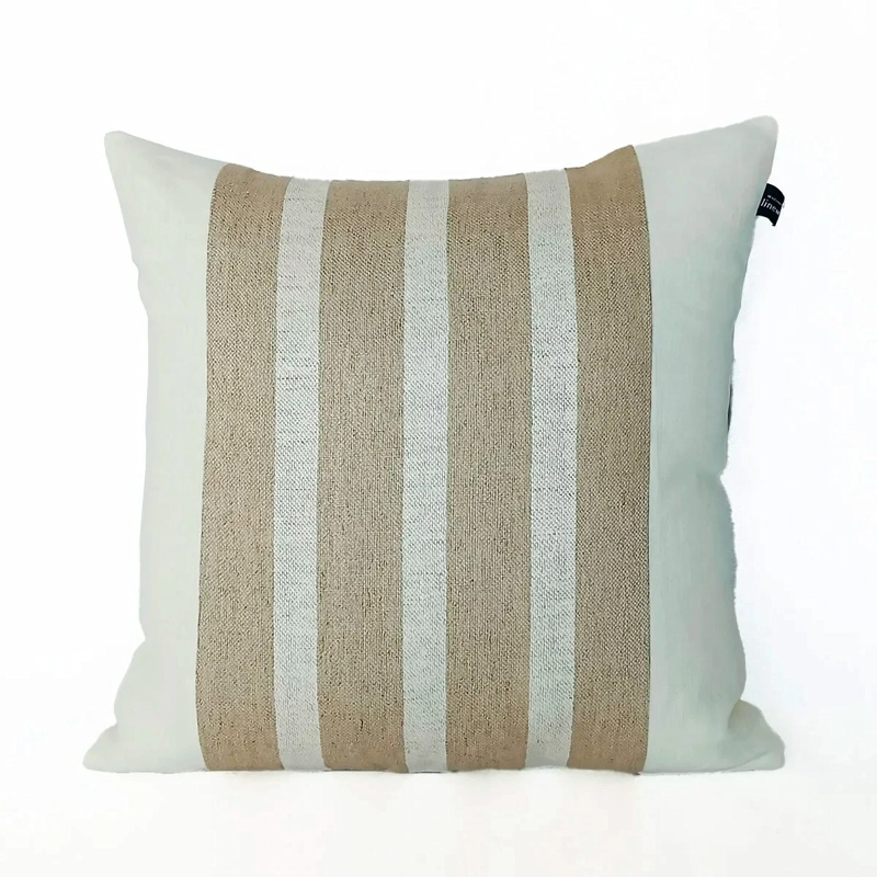 COJÍN MAISON LINETT MEDITERRÁNEO LÍNEAS 50X50 CM BEIGE - 2