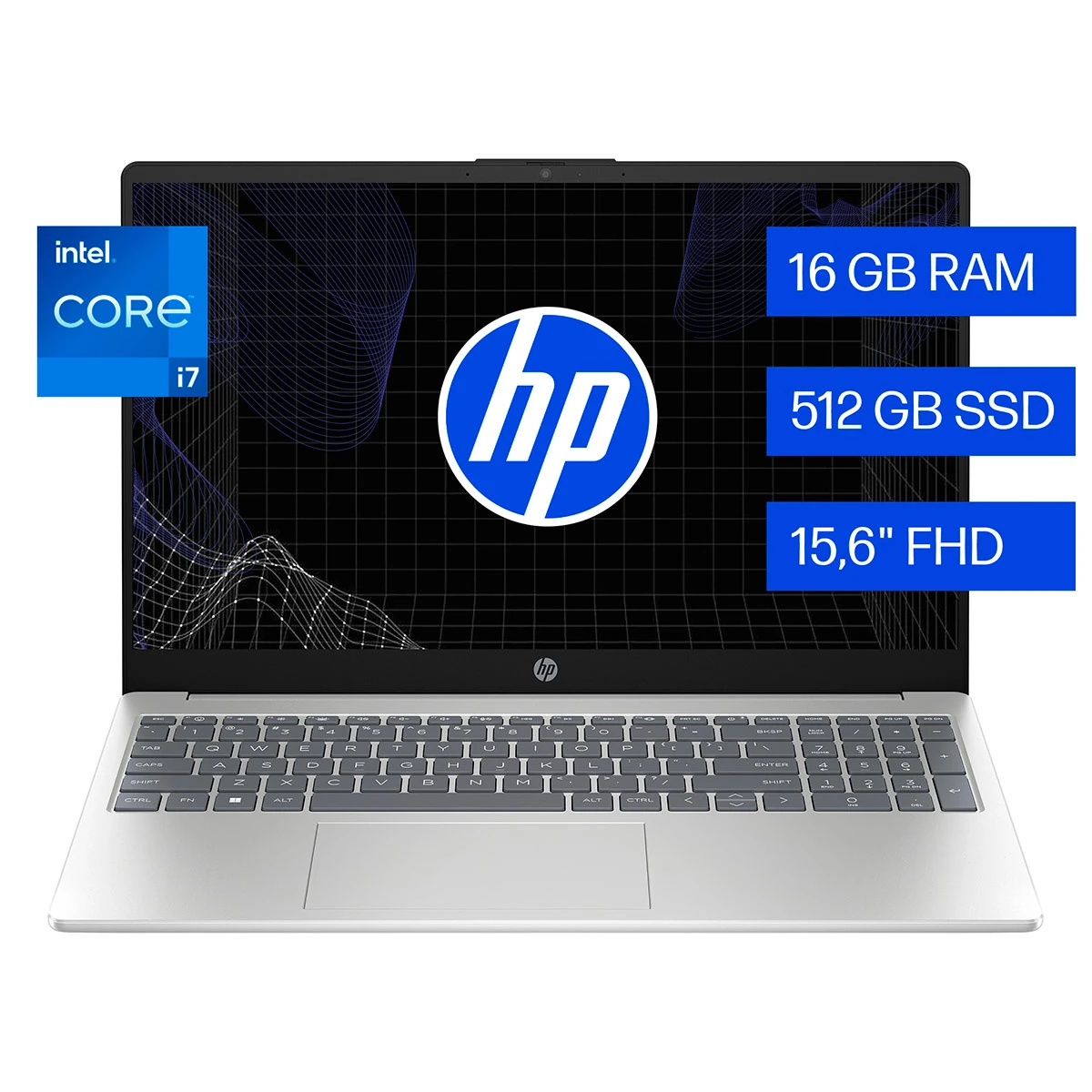 NOTEBOOK HP 15-FD0273LA INTEL CORE I7 16GB RAM 512GB SSD 15.6" - 1