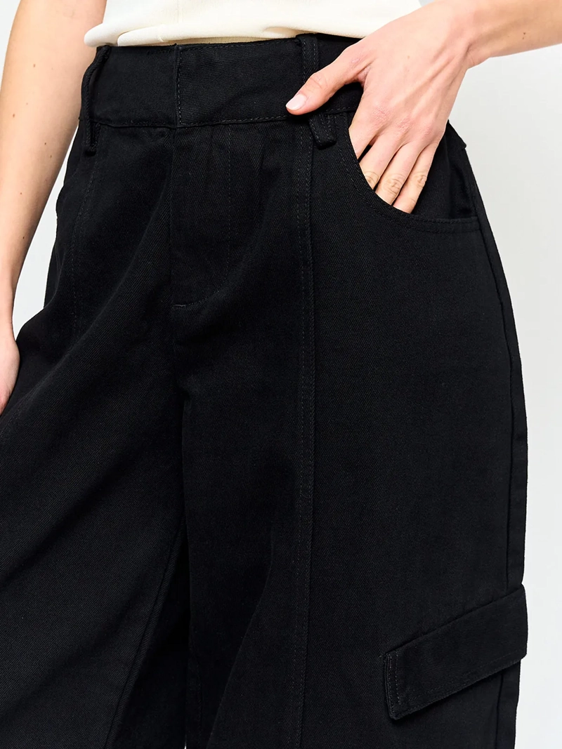 JEANS MUJER MARQUIS ALGODÓN BARREL CARGO - 4
