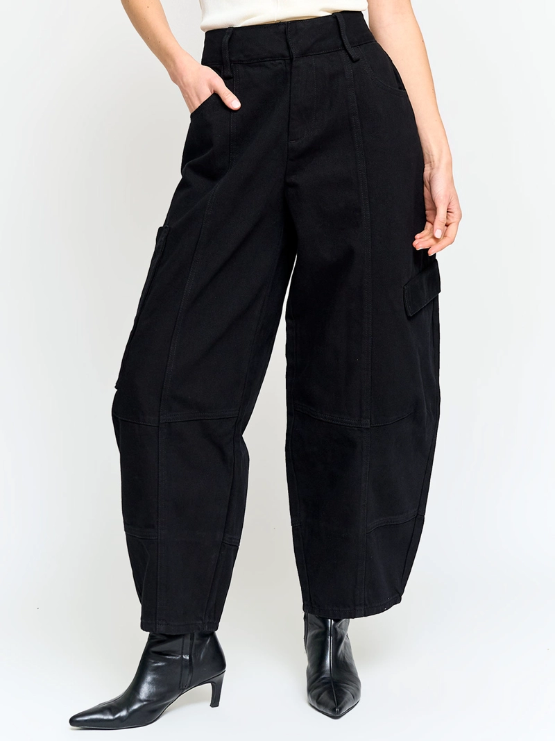 JEANS MUJER MARQUIS ALGODÓN BARREL CARGO - 2
