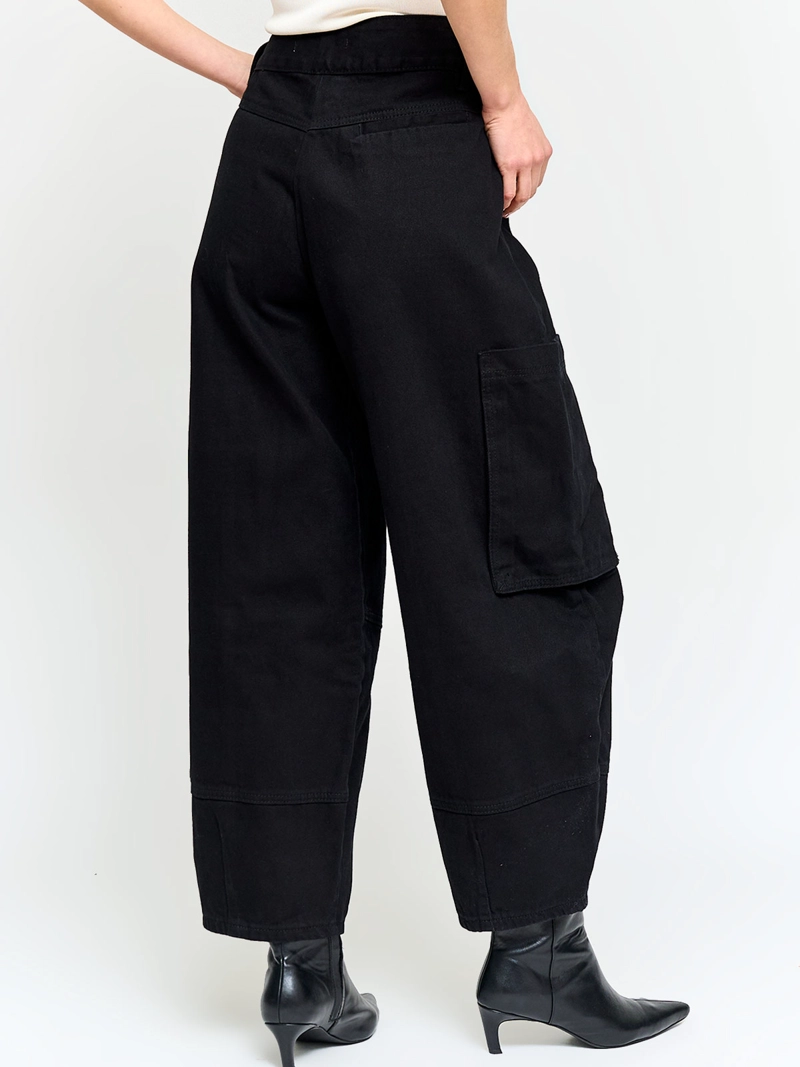 JEANS MUJER MARQUIS ALGODÓN BARREL CARGO - 3