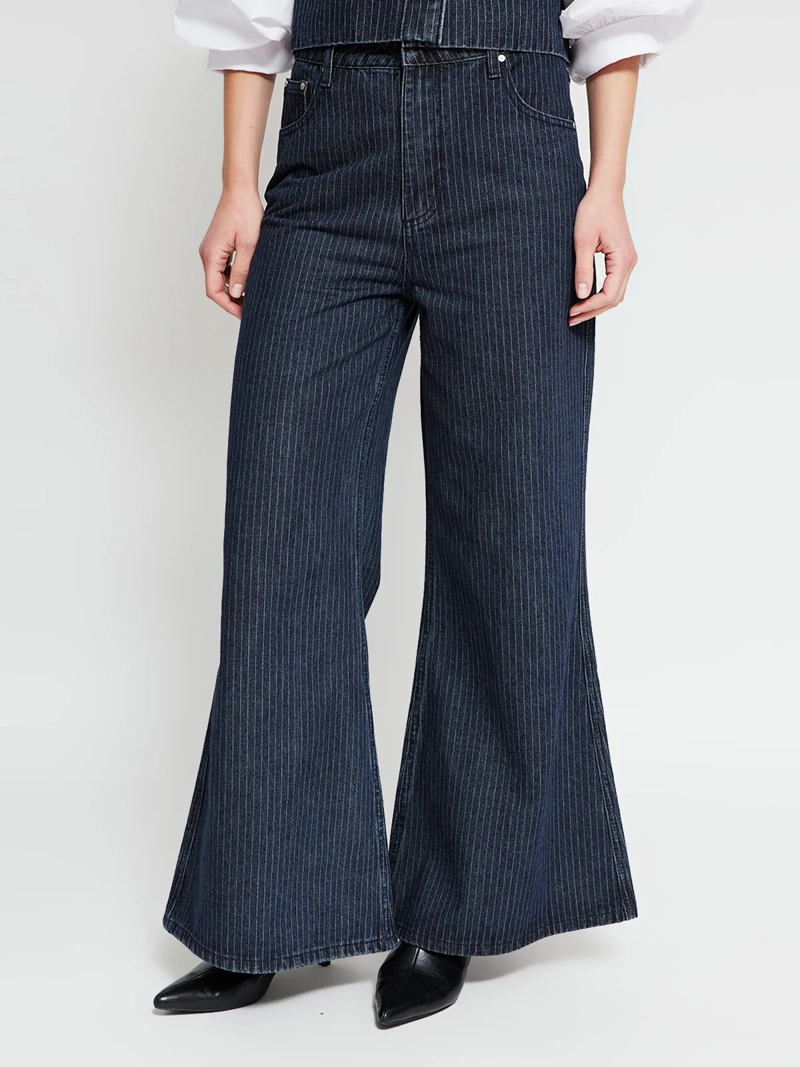 JEANS MUJER MARQUIS ALGODÓN RAYAS - 2