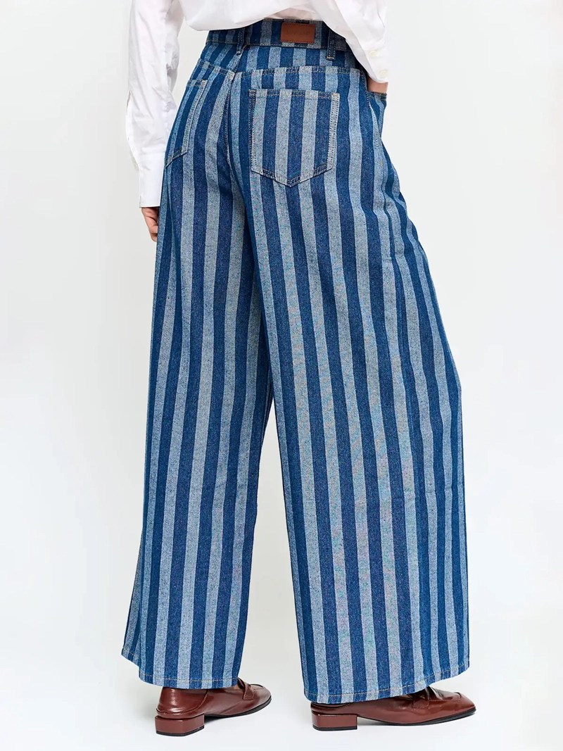 JEANS MUJER MARQUIS ALGODÓN RAYAS - 3
