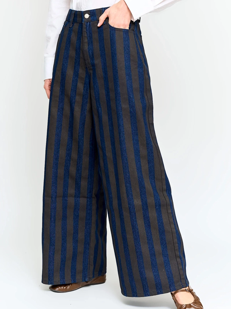 JEANS MUJER MARQUIS ALGODÓN RAYAS - 2