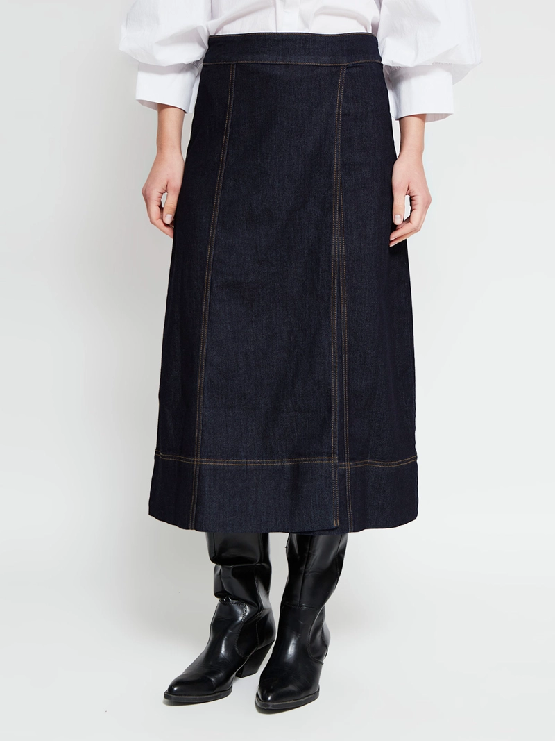 FALDA MUJER MARQUIS ALGODÓN DENIM - 2