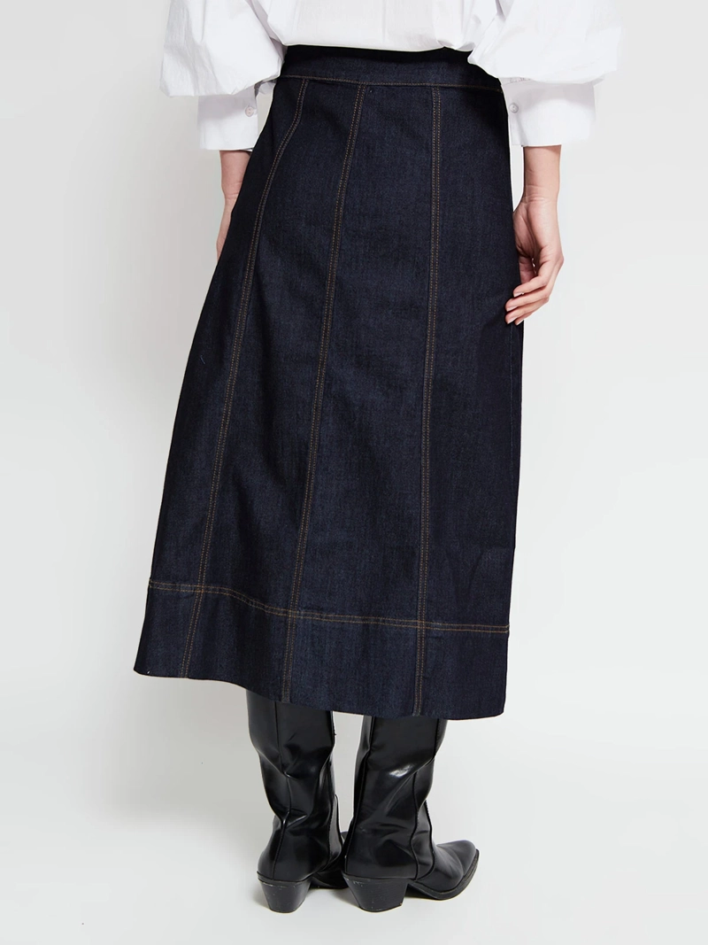 FALDA MUJER MARQUIS ALGODÓN DENIM - 3