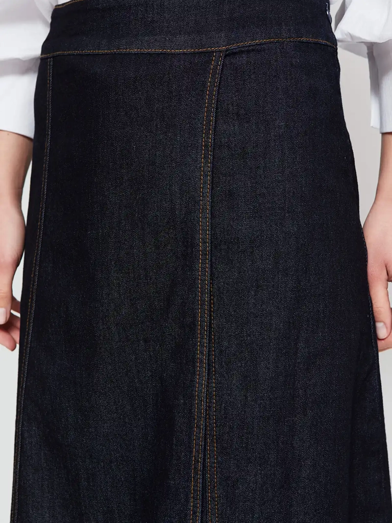 FALDA MUJER MARQUIS ALGODÓN DENIM - 4