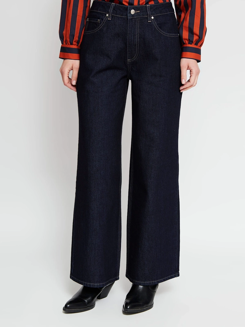 JEANS MUJER MARQUIS ALGODÓN WIDE LEG - 2
