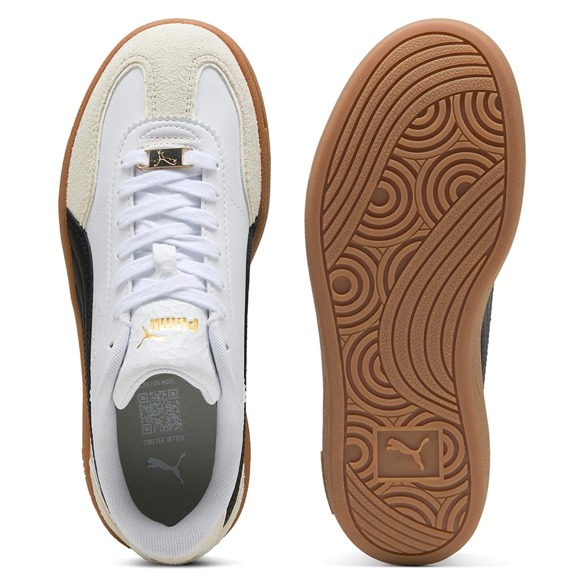 ZAPATILLAS MUJER PUMA CASUALES BLANCO CLUB II - 3